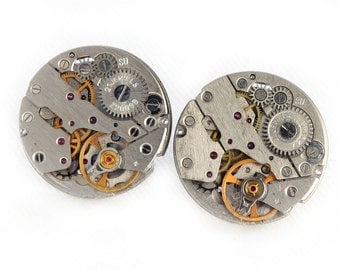 Vintage Retro 20mm Steampunk Cufflinks Brand New