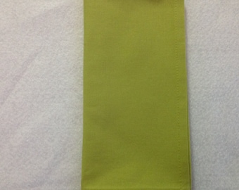 Cloth Napkins in a Bright Chartreuse Color, Dinner Napkins, Table Linens, Sets of 2 or 4
