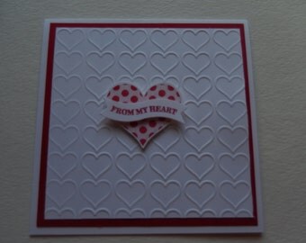 From My Heart Valentine Card