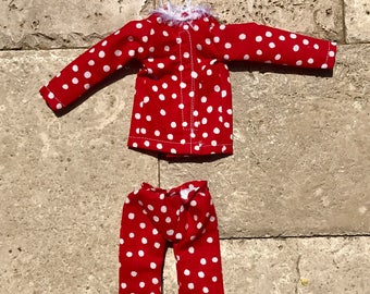 Elf Dress, Elf Clothes, Elf Shelf Clothing, Elf Shelf Accessories, Elf Pajamas, Elf Hat, Christmas Pajamas, Santa Elf