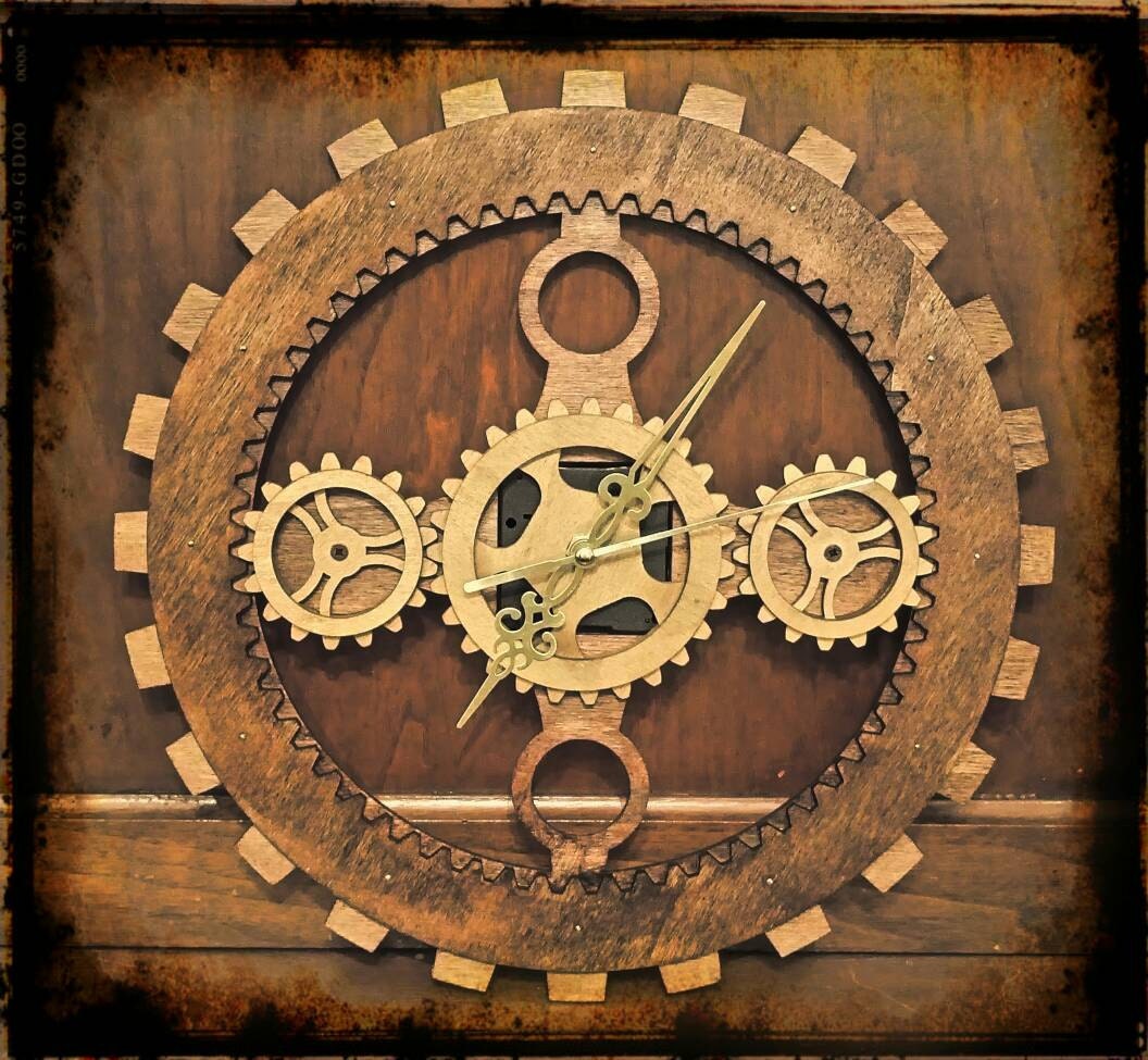 Steampunk Wall Clock   Il Fullxfull.1150899883 3y2h 