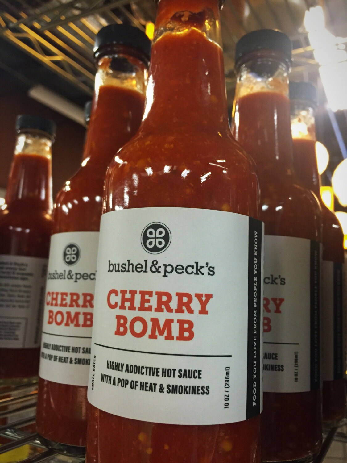 Now In Big Bottles 10 ounce Cherry Bomb Hot Sauce Trio Our