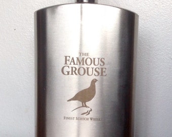 The Famous Grouse 4 oz Hip Flask.