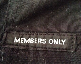 Members only shirt | Etsy