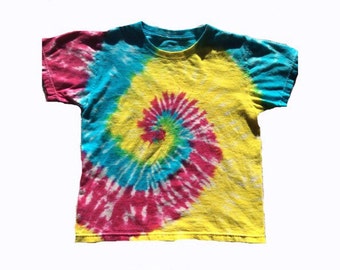 Tie Dye Shirt Youth Classic Spiral