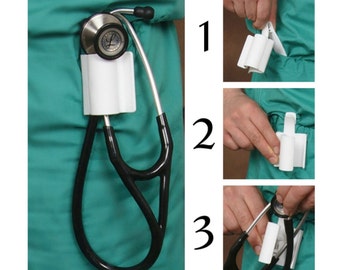 Stethoscope Holster, Stethoscope Holder, Stethoscope Clip
