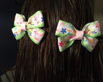 Easter Bunny Hair Bows