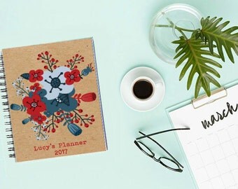personalizzato planner festivo 10 modello a5 spiralato