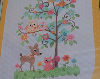 Cross Stitch Baby Quilt kit - new in package!