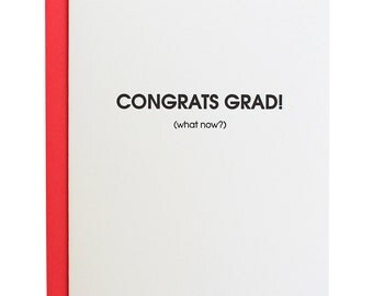 Funny grad card | Etsy