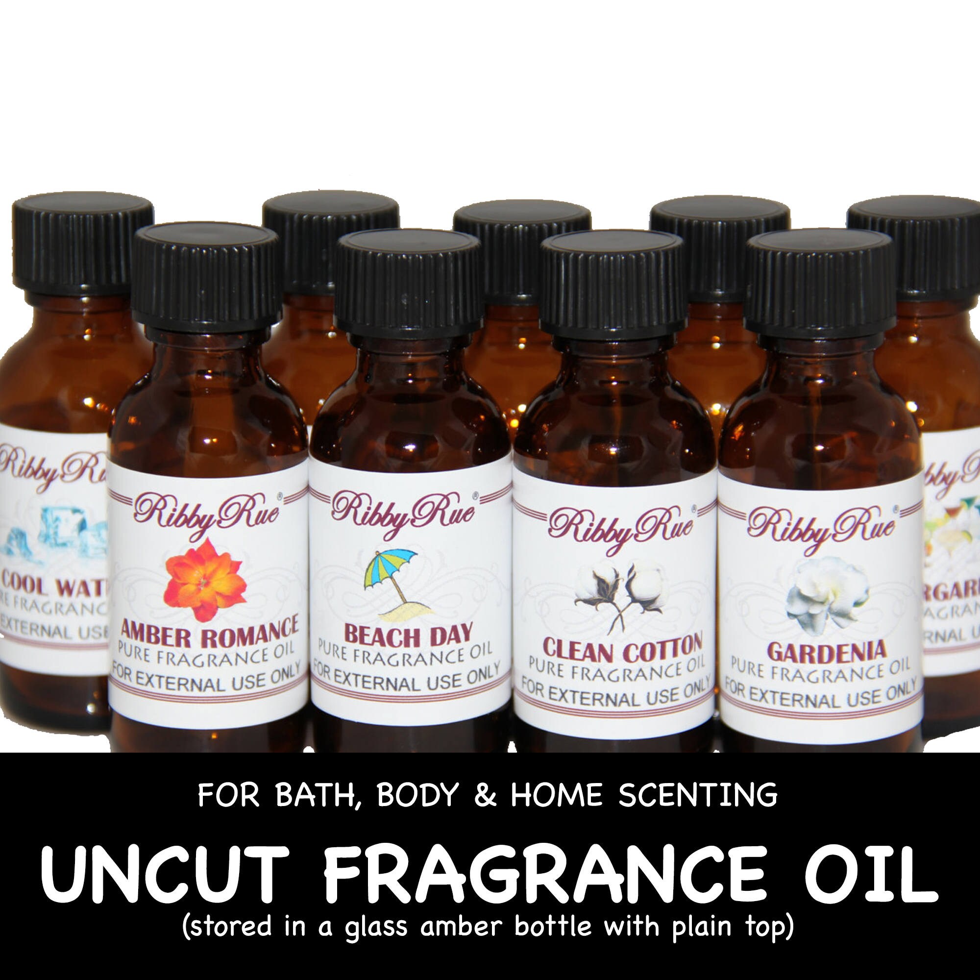 Pure Fragrance Oils Uncut Concentrated Potent 1oz 30ml Boston