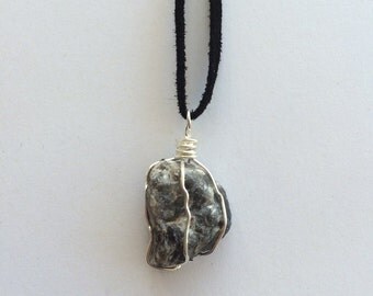Sapphire // Sapphire Necklace // Crystal Jewelry // Blue Sapphire
