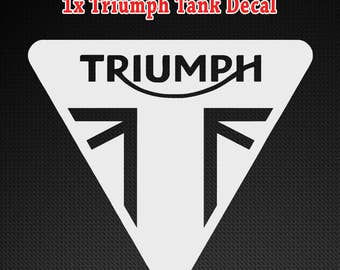 Triumph decal | Etsy