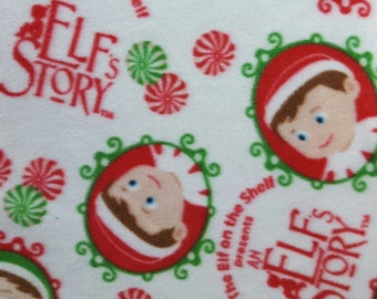 The Elf on the Shelf, An Elf's Story Fleece Fabric BTY