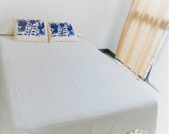 pair of otomi pillow, mexican otomí pillow, mexican embroidered pillow