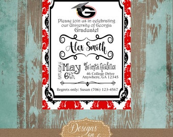 Uga Graduation Invitations 9