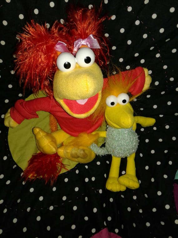 fraggle rock red doll