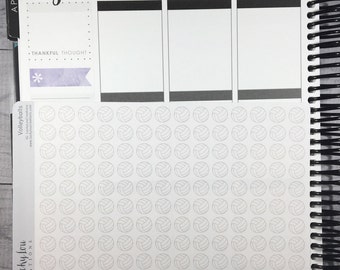 Volleyball Planner Stickers (140)