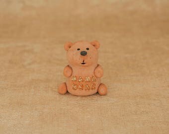 Mama bear statue brown bear sculpture family gifts birthday gift for wife gift for mom personalized gift mamma bear personalized mom
