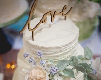 Rustic Cake Topper Rustic Cake Topper