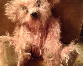 Flossie, a 14" limited edition mohair bear