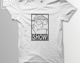 Cromulons *Obey* *Rick and Morty* t-shirt tee *unofficial* // Cromulons / show me what you got / funny t-shirts