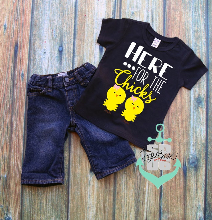 Easter Shirt Boy chicks Shirt Boy Easter OutfitKids Easter