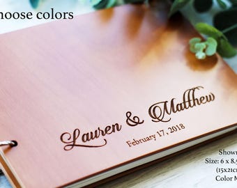 Wedding Guest book Unique Wedding Guest book Wood Rustic Wedding Guestbook Wood Custom Engraved Guest Book Personalized Custom Guest Book
