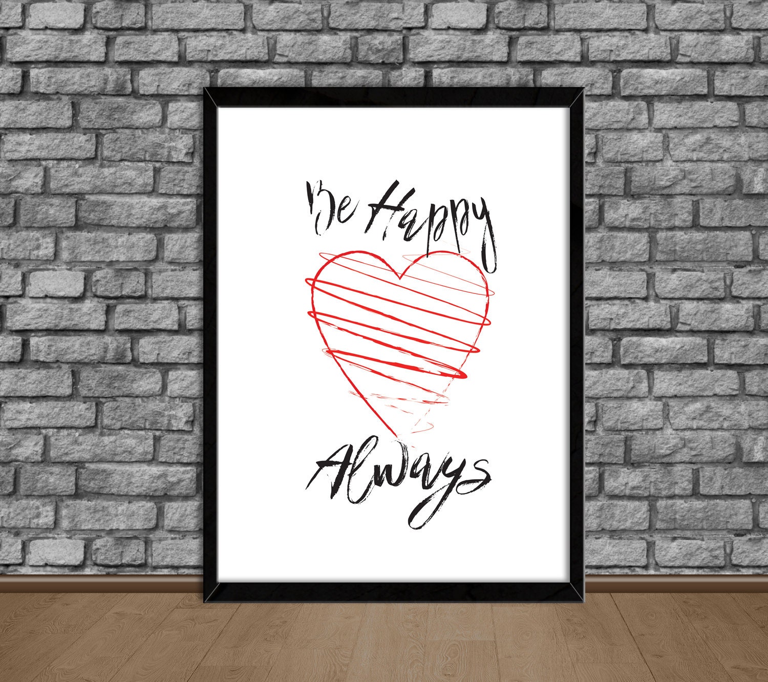 printable art inspirational quote wall art motivation poster