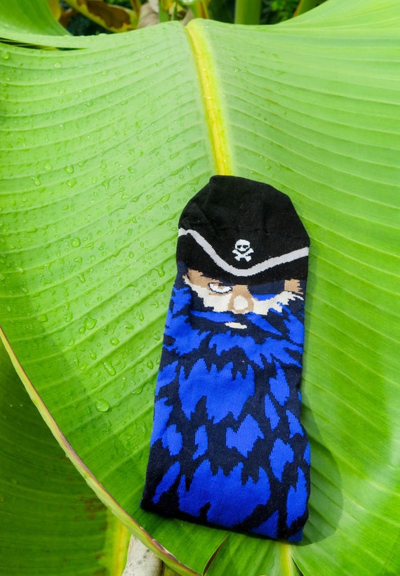 Items similar to Unique Cotton Socks for Pirate Party, Socks for pirate
