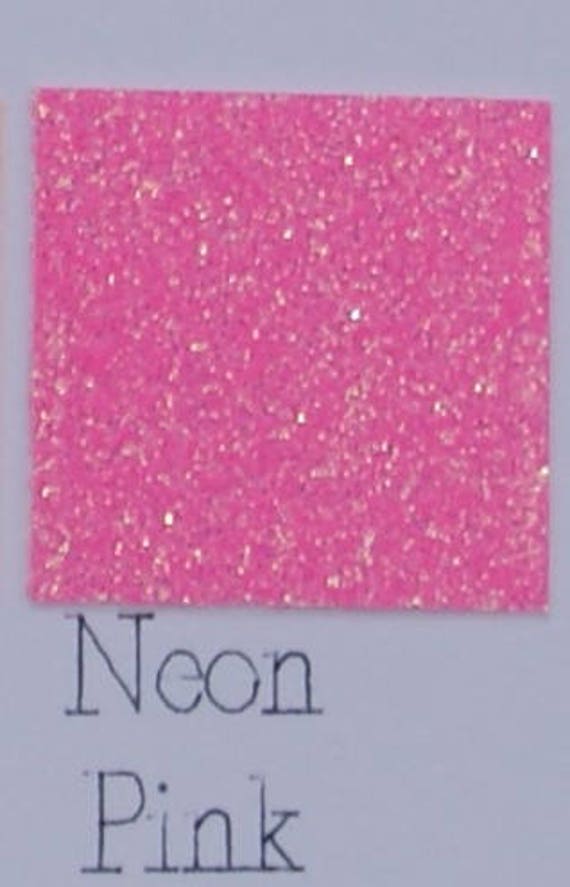 Neon PinkSiser Glitter HTVHeat Transfer Vinyl12 x