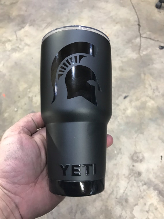 Michigan State Spartans YETI Cup Powder Coated 30 by batreasures85