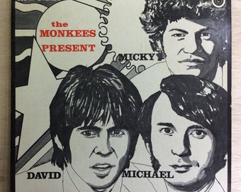 Original Soundtrack 60's Rock The Monkees Present Vintage Colgems Records Vinyl Davy Jones