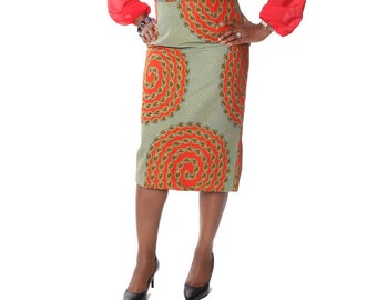 African print skirt,Ankara pencil skirt,African clothing,Ankara High Waist Pencil Skirt,Ankara Long Skirt
