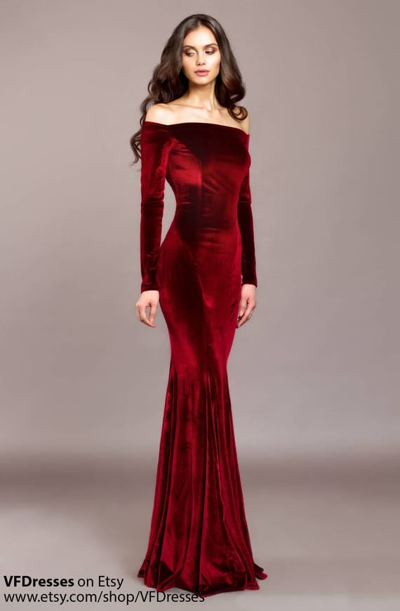  Burgundy  velvet  dress  Burgundy  dress  special occasion dress 