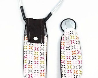 Stethoscope Cover, Stethoscope Accessories, Nursing Student, Nursing Student, Stethoscope Sock, Multi Colored Geometric Design,