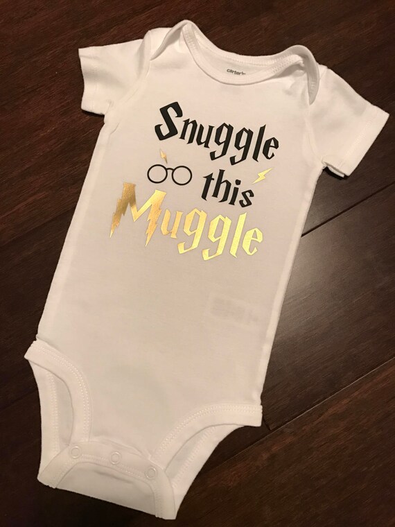 Harry Potter Snuggle This Muggle Onesie for Baby Boy or Girl