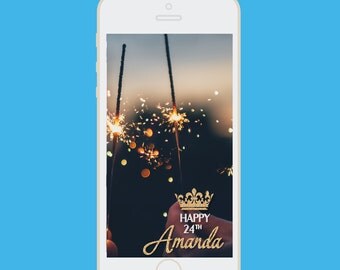 Birthday Snapchat filter | geofilter