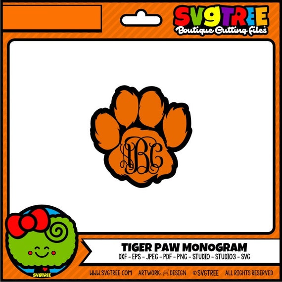 Free Free Clemson Tiger Paw Svg File 259 SVG PNG EPS DXF File