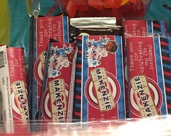 Doc Mcstuffins Candy Bar Wrappers, Doc Mcstuffins Birthday Favors, Doc Mcstuffins Party Printables - YOU PRINT