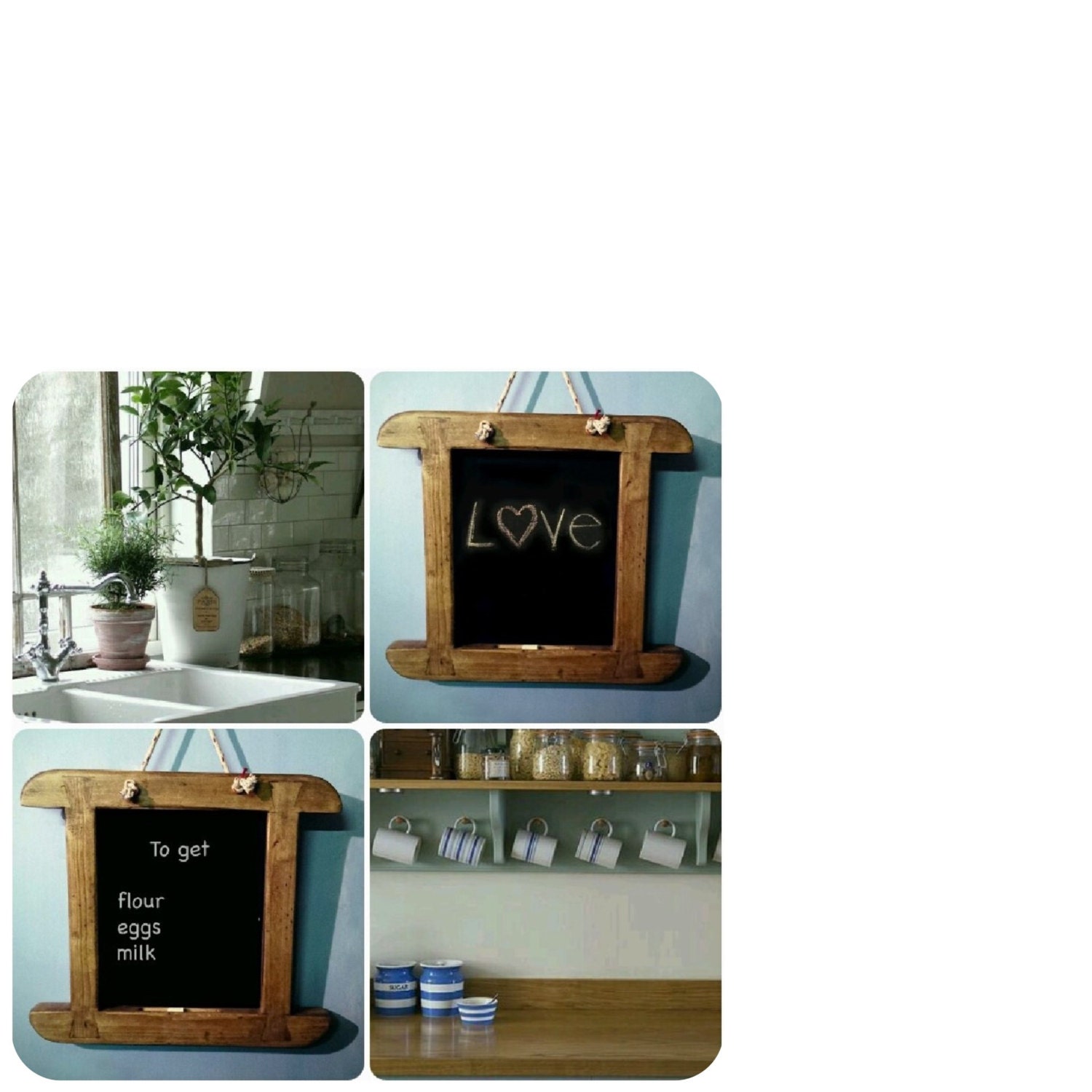 Handmade Chalkboard Blackboard Country Kitchen Style In   Il Fullxfull.1134866603 7k4c 