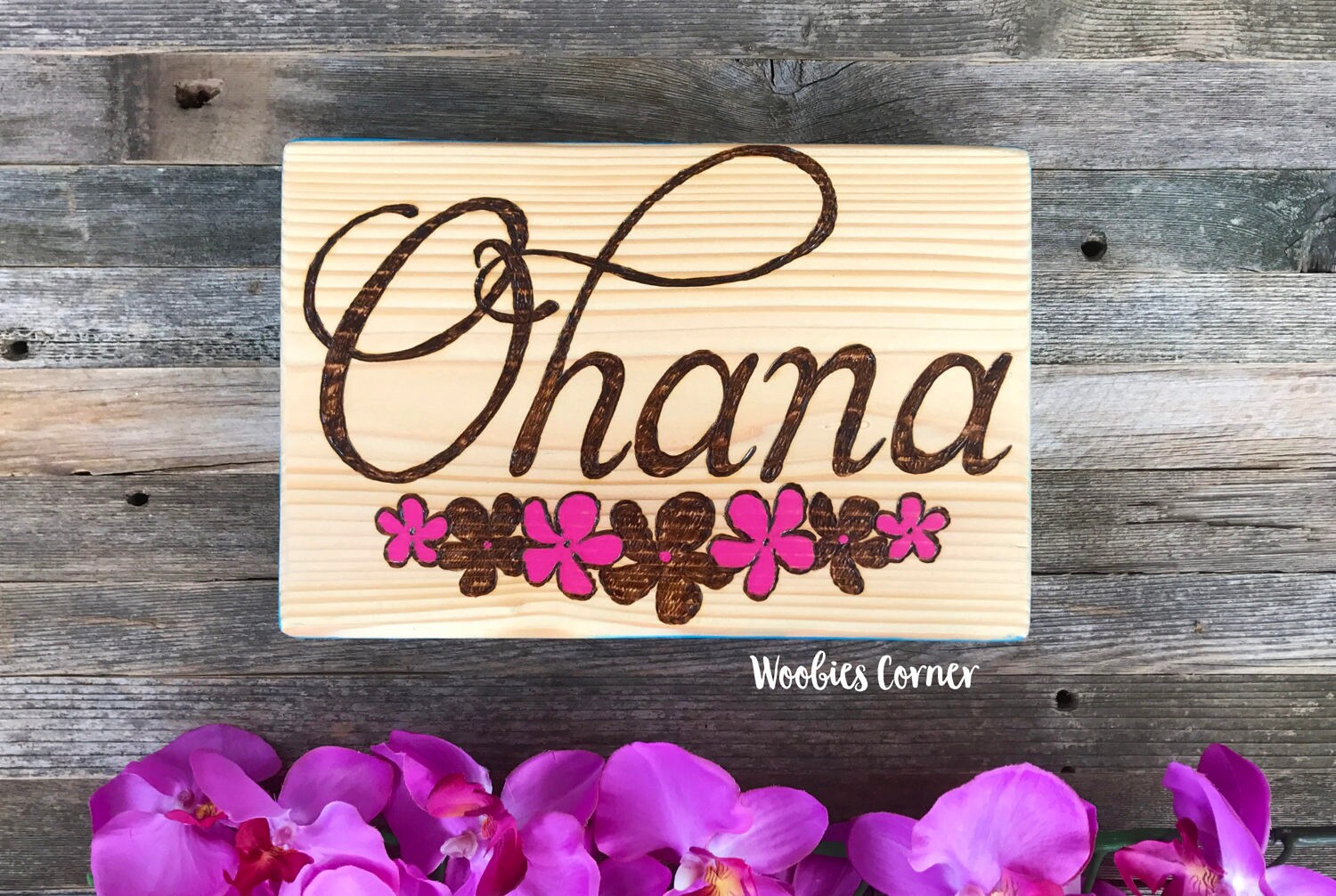 Ohana sign Ohana wood sign Ohana means family Ohana quote