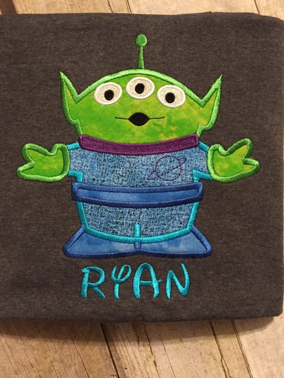 toy story alien pizza planet shirt
