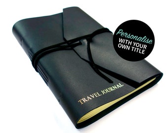 Mens gift for father Boyfriend gifts Man gifts Men gifts Travellers notebooks Adventure awaits Personalised leather journals travel journal
