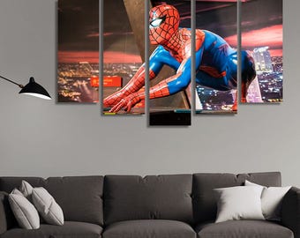 Spiderman Wall Art spiderman wall art | etsy Spiderman Wall Art spiderman wall art | etsy