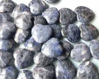 Sodalite Heart Gemstone