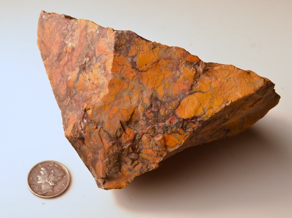 Stone Canyon Jasper Rough Brecciated Jasper Display