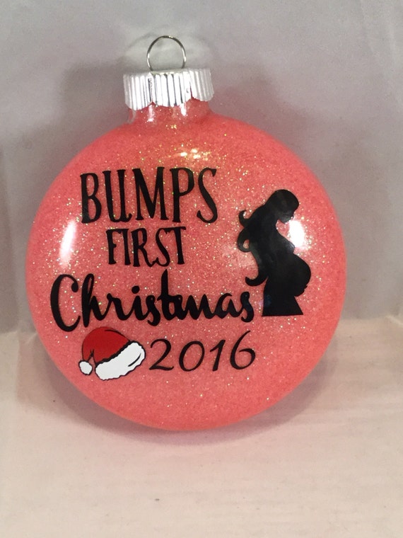 baby bumps first christmas ornament