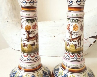 pottery portugal ceramic portuguese vintage