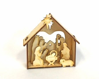 DIY Nativity- Christmas Nativity Set